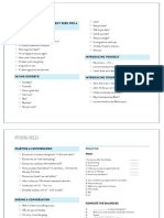 Speaking - Introductions and Small Talks PDF