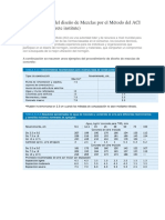 Criterio General Del Diseño de Mezclas Por El Método Del ACI