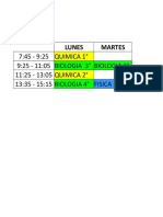 HORARIO 2017