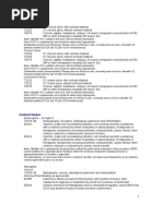 CPT Codes for CT and MRI Scans | PDF | Vertebral Column | Human Leg
