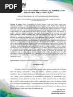 A Importância Da Imaginação Moral, Na Formação Do