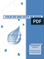 Programación Didáctica Viaje de Una Gota de Agua