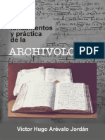 Teoría, Fundamentos y Práctica de La Archivología