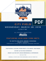 Citi Field: Wednesday, March 28, 2018