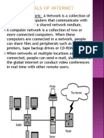 Fundamentals of Internet1