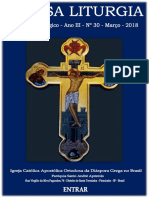 Diretório Litúrgico - Ortodoxia em Casa - Nossa Liturgia - Março - 2018
