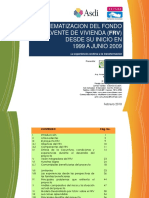 Sistematización Del Fondo Revolvente de Vivienda (FRV) - 1999-2009