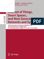Internet of Things, Smart Spaces, and Next Generation Networks and Systems (2014)