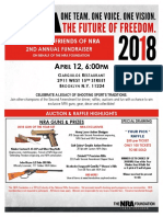 Brooklyn Friends of NRA Fundraiser Flier