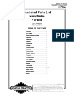 Briggs 12F800 - 5,0hp PDF