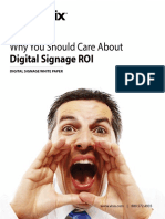 Why You Should Care About: Digital Signage ROI