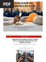 AULA 02 - Patologias na Construção Civil