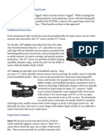 Why a 4/3” Sensor With A Fixed Lens Provides Benefits