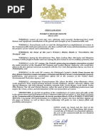 Governor Wolf Proclamation -- Women's History Month 2018