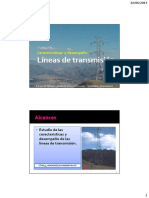 Características y Desempeño de Línea de Transmisión PDF