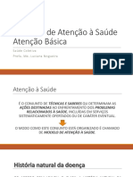 Aula - Atenção à Saúde