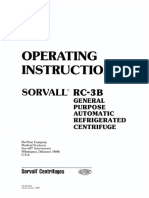 Sorvall RC 3b Operator Manual