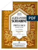 Scriabin Preludes Vol 1