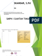 SMPN I Siantan Timur: - Family Tree - (Pohon Keluarga)