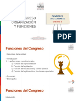 Modulo II - Curso 1 - Unidad 3 - Congreso Organización y Funciones