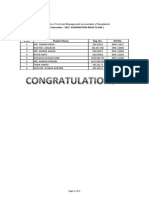 CMA December-2017 Examination ResultsOld Syllabus