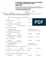 Soal Uas 1 Hadits 2016-2017