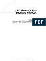 Tool and Manufacturing Engineers Handbook: Design For Manufacturability