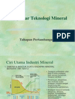 Tahap Industri Tambang