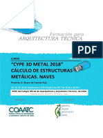 1082 Cype 3d Metal 2017 Calculo de Estructuras Metalicas Naves