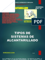 Los Tipos de Sistemas de Alcantarillado