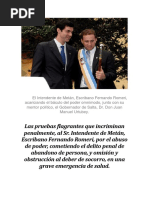 ¡Las pruebas del abuso de poder del Intendente de Metán, cometiendo delito penal de abandono de persona, y omitiendo e impidiendo el deber de socorro!