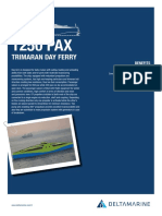 Passenger Trimarandayferry 1250PAX