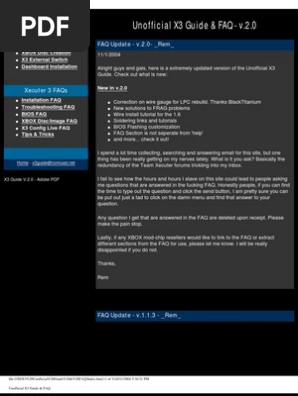 X3 Guide And Faq V 2 0 Bios Flash Memory - 
