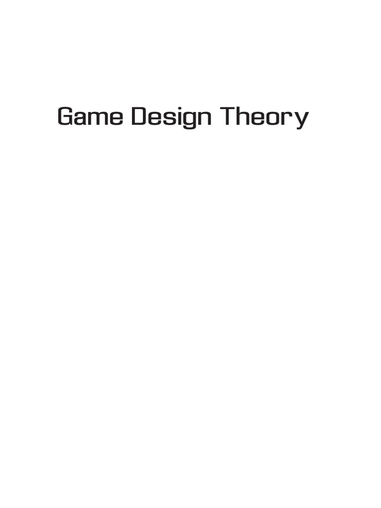 Teory Design Game | PDF | Copyright | Video Games