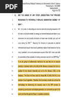 Alice Jackson Testimony