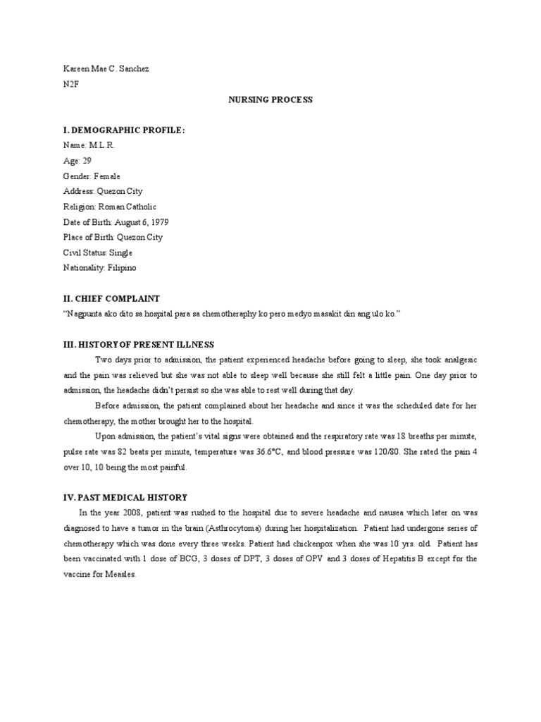 (NCP) Activity Intolerance Spiritual Distress Disturbed Sleep Pattern