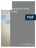 Pengertian Teknologi Tepat Guna Guna