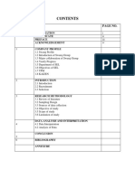 NO. Title Page No.: Declaration Certificate Preface Acknowledgement Company Profile