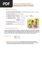 Proyectos de Aprendizaje en Educación Inicial | PDF | Educación de la ...