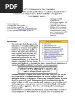 The ABC's of Nondestructive Weld Examination