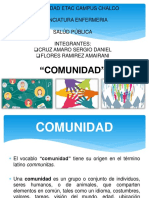 Comunidad Salud Publica