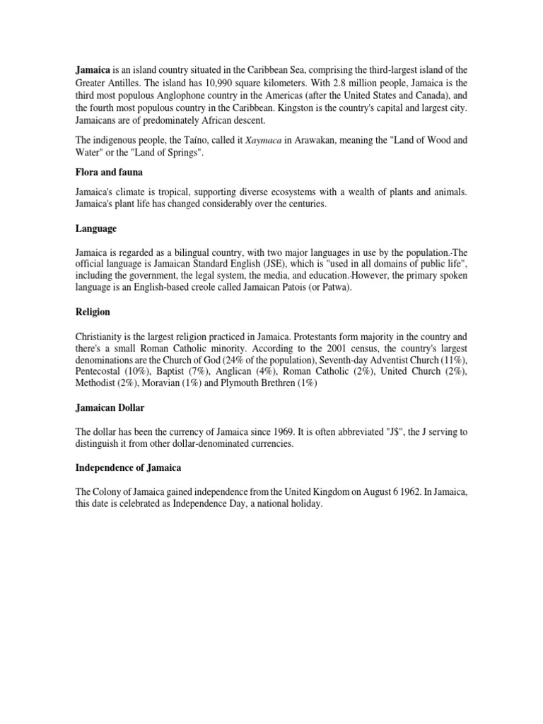 Is Jamaica a Developing Nation? Debunking the Label of a “Third World” Country