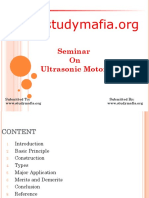 ECE Ultrasonic Motor