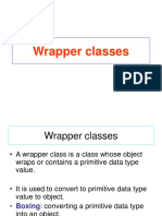 Wrapper Classes