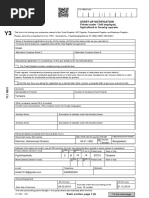 y3 and Personal Data Form 2