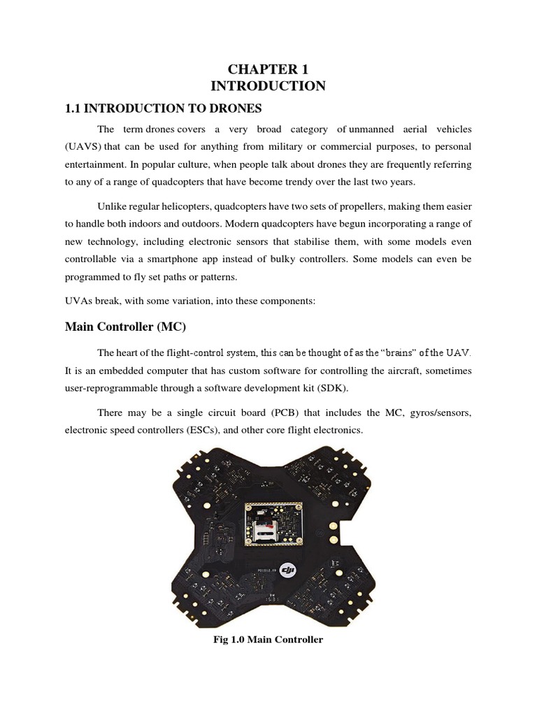 Introduction to Drone Technology | PDF | Unmanned Aerial Vehicle ...