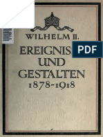 Ereignisse Und Gestalten-1878 Bis 1918-Bei Kaiser Wilhelm II
