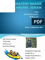 6.1 Pendahuluan Dan Materi Dasar Arung Jeram