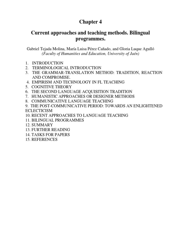 Chapter 4 HANDBOOKDEFINITIVO | PDF | Linguistics | Language Education