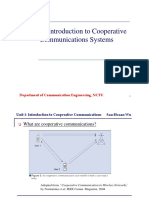 Cooperative Comm - Unit 1
